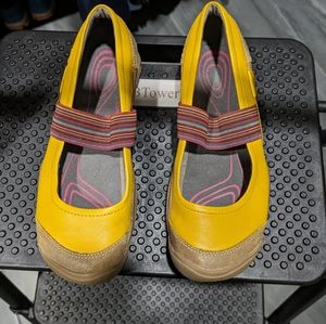 Yellow Keen maryjanes